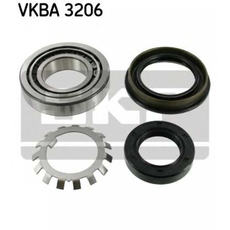 VKBA 3206 SKF Підшипник кульковий d>30